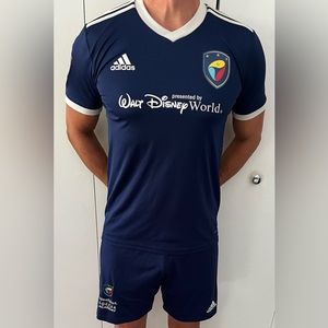 ADIDAS Mens Climalite League Soccer Jersey Limited ESPN Disney Small